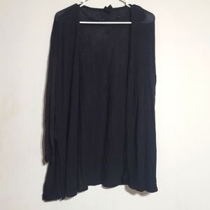 Worthington Black Knit Cardigan‎ Sz Small